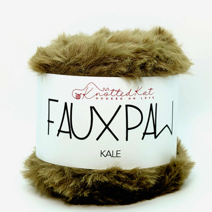 Faux Paw Muted - Fur Yarn