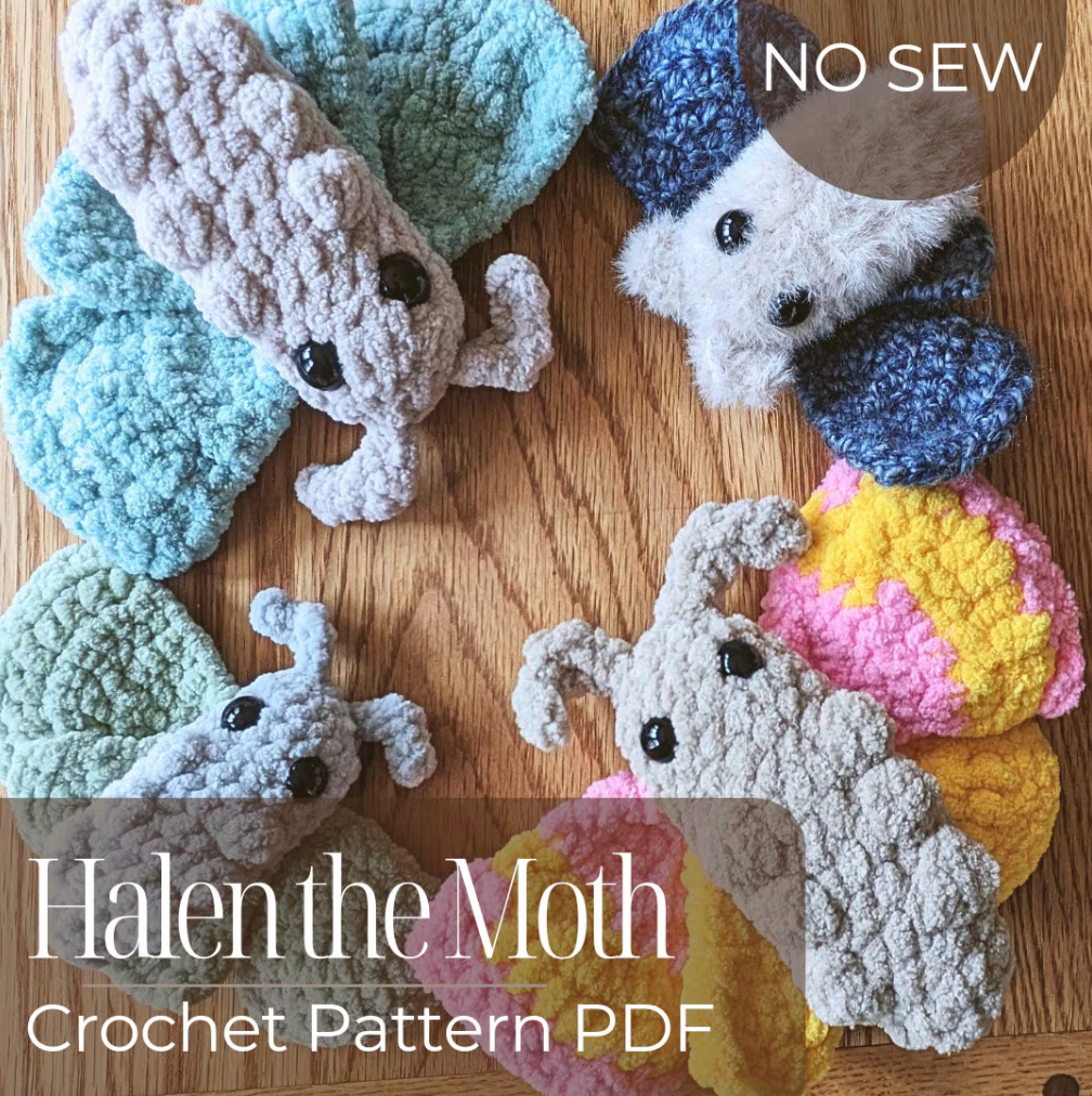 Halen Moth Crochet Pattern