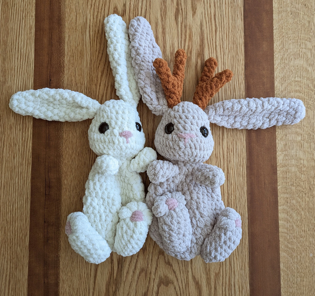 Jack and Sally Crochet Pattern | Bunny and Jackalope