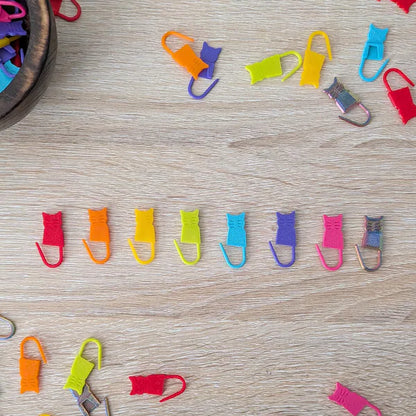 Cat Stitch Markers: 3d Printed Locking Design